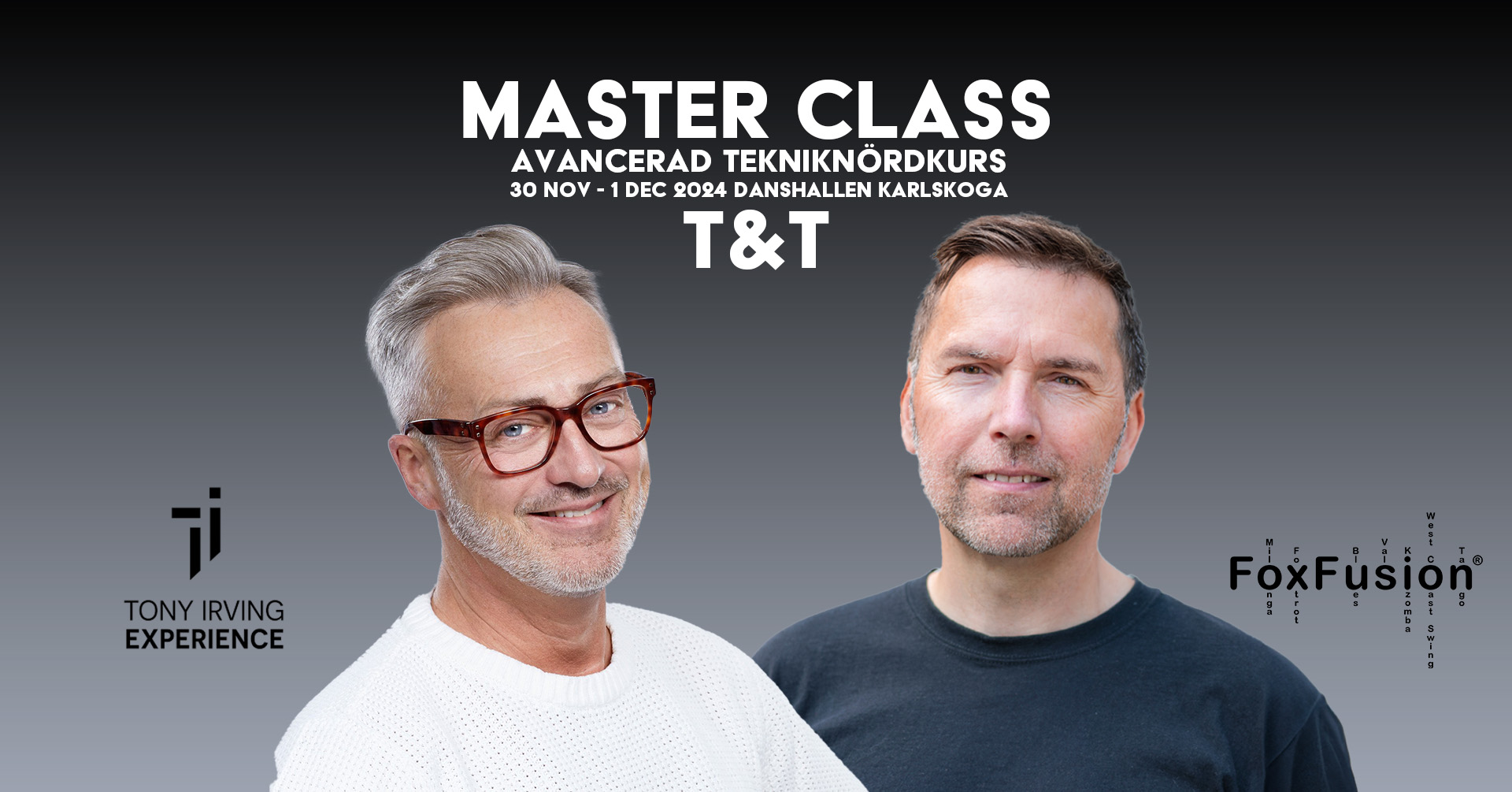 Avancerad Tekniknördkurs - med Tony & Tony - Master Class 2024